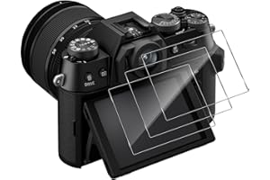 Haofun 3 Pezzi Pellicola Protettiva per Fujifilm X-T50/ X-T30II/ X-T30/ X-T20/ X-T10/ X-T100/ X-E3 per Vetro Temperato, 9H Ultra HD Vetro Temperato Film, Installazione Facile Senza Bolle