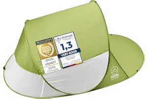 CANYON CRUISE Beach Shell Pop Up Beach Tent Vindskydd på stranden Tältet Lightning Quick Self-Pitching Sunsail Outdoor Tent Automatisk Shell med UV-Sun Protection