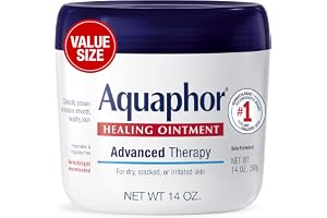 Aquaphor 46226 Värmesalva, hudskydd, 397 g vikt | Kliniskt bevisad hudskyddande fuktkräm för sprucken, irriterad eller torr hudlindring, färg- och doftfri