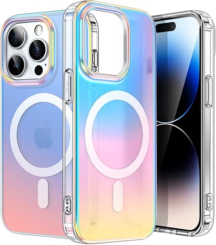 Custodia Magnetica Traslucida Opaca Per IPhone 13 + 2 Vetri Temperati - Antiurto, Antimpronte, MagSafe Compatibile