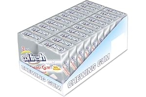 WOWTER BY AMZ BETTER Colfresh Red Energy – Display da 20 Astucci Bi-Pack con Chewing Gum al Guaranà, Ideali Contro Stanchezza Fisica e Mentale, Perfetti per Lavoro o Studio