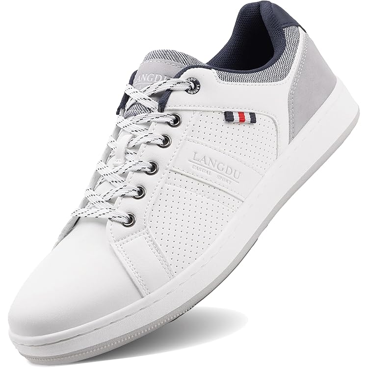 Baskets Homme Walking Fitness Sneakers Casual Chaussures De Sport Respirant Légère Chaussures De Fitness, Marine, 40EU