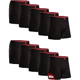 DANISH ENDURANCE Men's Bamboo Boxer | Soft and breathable bamboo boxer briefs, with or without front fly, flat seams for ever