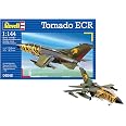 Revell 1/144 Scale Tornado ECR Plastic Model Kit - Military Aircraft Model For Adults & Hobbyists (#04048)