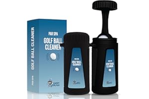 Happy Golfer Golf Ball Cleaner and Washer | Golf Cleaning Kit for Golf Balls | Golf Accessories for Men and Women | Perfect Golf Gift
