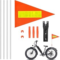 10 Pcs Fahrradfahne Fahrradwimpel Wimpel Fahrradanhänger Fahrrad Fahne