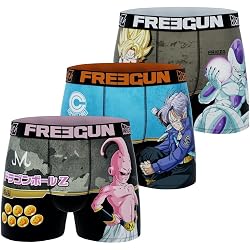 Boxer Homme Freegun Dragon Ball Z Vegeta - Microfibre Stretch - Taille XL - Imprimé Haute Définition - 13