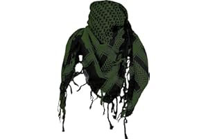 Doktor Hardstuff Original Arafat Tuch - Schwarz Olivgrün