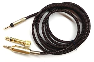 FLOWER MALL 1.8 m/2,5 m/3 M aggiornamento cavo audio di ricambio per cuffie Sennheiser HD598 HD558 HD518