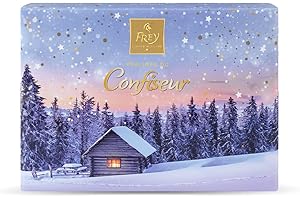Frey Pralinés du Confiseur Hiver 149g - Assortiment de Pralines Fourrées à Offrir - Emballage cadeau de Noël - Chocolat Suisse Certifié UTZ