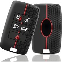 Custodia Chiave Auto Per Land Rover Jaguar - Ricambio In Plastica Dura Per Telecomando 5 Pulsanti - Foto 6
