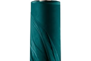 Filumi Velvet Fabric 118Inch (300cm) wide Marine 3m length by The metre for sewing for dressmaking Material for Curtains Blinds Garments Cushions Upholstery Furniture covers