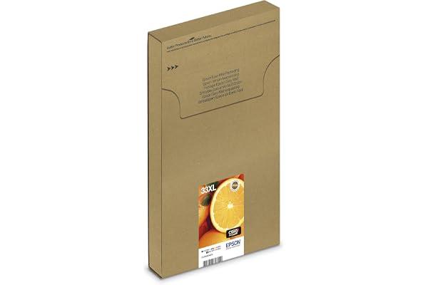 Epson 33XL Black Oranges High Yield, Genuine, Claria Premium Ink