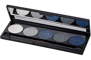 NOTE COSMETICS NOTE COSMÉTIQUE - Professional Eyeshadow | Palette de Fard à Paupières | Palette de Maquillage Yeux avec Miroir | Ombre à Paupière pour toutes les Peaux (Blue - Grey - White)
