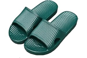 APIKA Pantoufles Antidérapantes pour Femmes Et Hommes Usage Intérieur Usage Extérieur Bain Sandal Soft Foam Sole Chaussures De Piscine Maison Accueil Slide