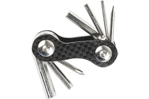 Mighty Mini-Folding Tool M-Wave Mini 7 Carbon, Carbon Housing, 7 Functions Weight: 61 G, Each On Card