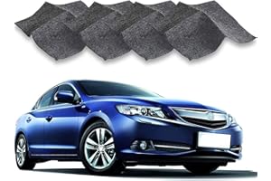 CABLELERA Nano Sparkle Tu ch, Magic Nano Sparkle Tuch für Auto Kratzer Entfernen Reparatur,Nanomagic Tuch Car Scratch Remover für Reparatur von leichten Kratzfarben,Lackpflege, Autoreinigung (4 Stück)