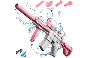 DAZZTIME Potente Pistola De Agua Eléctrica, Alta Capacidad Blaster Más Fuerte, para Niños, Party Toys, para Piscinas