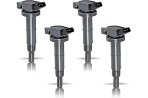 ENA Set of 4 Ignition Coil Compatible with Toyota Lexus Scion Pontiac xB Vibe tC Camry Matrix HS250h Corolla RAV4 Highlander Solara 2.0L 2.4L V4 Replacement for UF333