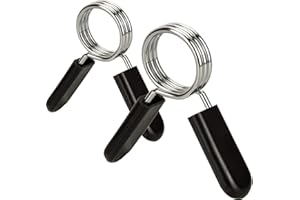 C.P.SPORTS C.P. Sports - Par de Cierres de Muelle para Barras de Pesas, 25 mm, 28 mm, 30 mm, 50 mm de diámetro