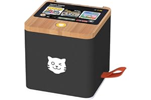 tigermedia tigerbox Touch Plus Nero con Durata Extra Lunga della Batteria e Jack per Cuffie Bluetooth, sleeptimer, audiolibro, Compleanno, Cinque Amici, Bibi e Tina