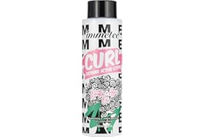 immetee Crema definidora de rizos para cabello rizado, crema nutritiva ligera para peinar, fórmula no grasosa, suaviza y define los rizos, mejora el brillo, 250 ml