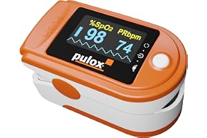 Pulsoximeter PULOX PO-200 Solo Fingerpulsoximeter för mätning av puls och syremättnad på fingret