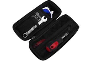 ALOMEJOR Kit d'outils de réparation Sac de vélo Sac de vélo de Route VTT appliquer Le Magasin de Capsules de Porte-bidon appliquer au Pack de Maintenance