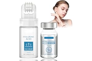 SOLENEVA Micro Infusionssystem, 2 PCS Microneedling und Micro Infusions System für Skin Tightener, Feuchtigkeits, Anti Falten, Micro Needling Set mit 1 Microneedling-Kopf und 2 Anti Aging Serum