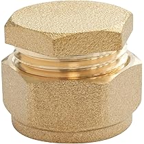 Giunto Bicono Ottone 15x21mm - Femmina Per Tubi Diametro 16mm, Pressione 5Bar - Foto 3