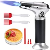 flintronic&reg; Kitchen Torch, Kitchen Torch, Refillable Butane Torch with | Forstner Drill Bit Woodworking Hole Ideal for Making