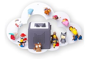 moin minis Wolke Weiß für Toniebox magnetisches Regal kompatibel mit 25 Tonie Figuren und Tonie Box Wolkenregal für Kinder Hörfiguren Tonies Magnetregal Kinderzimmermöbel