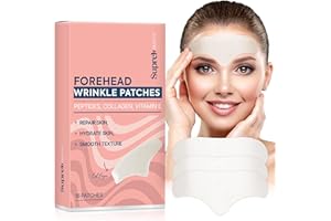 SupreH Forehead Wrinkle Patches Smoothing Overnight: Anti Wrinkle Patches for Face and Forehead Fine Lines & Frown Lines - with Peptide Collagen Hyaluronic Acid