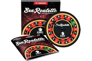 EASYGLIDE Tease & Please Kinky Sex Roulette (10 idiomas) - Juegos Sexuales de Parejas Adultos para Añadir Aventura a tu Vida Sexual - Juegos de Mesa para Adultos con 24 Retos