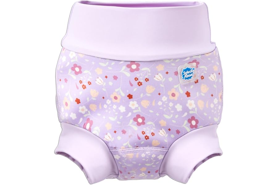 Baby & Toddler Happy Nappy Duo Reusable Swim Nappy with Silver Lining