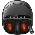 RENPHO Foot Massager Machine with Heat, Shiatsu Deep Kneading Foot Massage, Compression, Electric Massager for Tired Feet, Plantar Fasciitis, Mothers Day Gifts, Gifts for Women Men, Remote Control