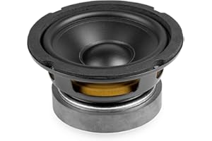Vonyx WPP10 - Woofer Hi-Fi 4”, Cono de Polipropileno, suspensión de Goma, imán de ferrita 280g, 100W máx, 50W RMS, 8 ohmios, Sonido Potente y nítido, Ideal para Sistemas Hi-Fi y Car Audio