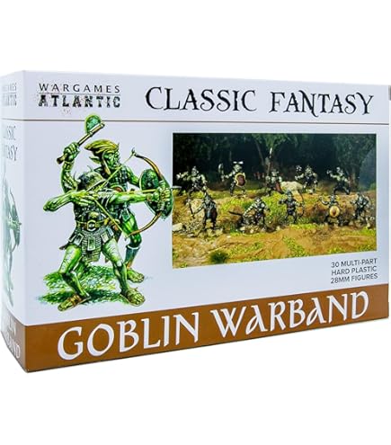 Wargames Atlantic Classic Fantasy Lot De 20 Figurines Loups-garous En Plastique Rigide 28 Mm