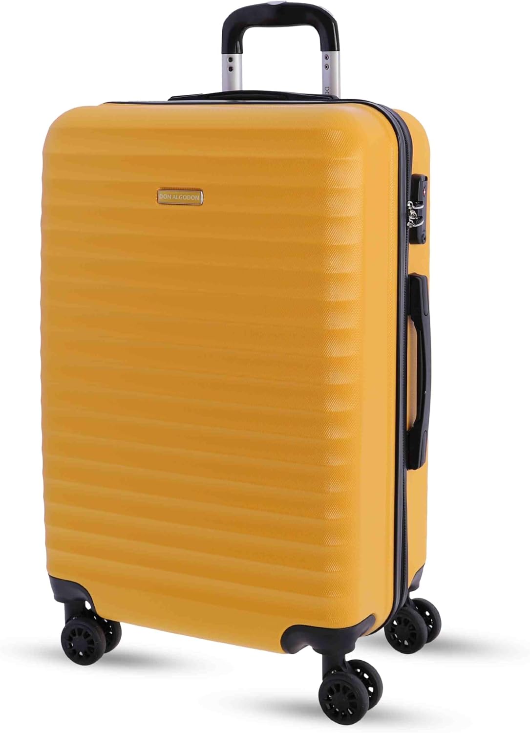 DON ALGODON Maleta Mediana 23 kg | Maleta de Viaje Rígida con 4 Ruedas Dobles 360º, Candado TSA y Asa Telescópica | Equipaje Resistente al Agua para Viajes en Avión