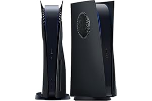 Joso Faceplate für PS5 Disc Edition, Anti-Scratch staubdichtes Gehäuse Ersatz, Cover Skin fit für PS5 Konsole (CD-ROM) mit Kühlung Vent, Platten für PS5 Zubehör, einfache Installation