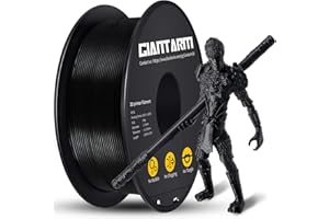 PETG Filament,3D Printer Filament,GIANTARM PETG Filament 1.75mm,Dimensional Accuracy +/- 0.02mm, 1kg,Black