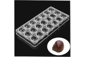 Valink moul Moule à chocolat et bonbons en polycarbonate rigide - Plateau pour mariage, anniversaire, pâtisserie (D)