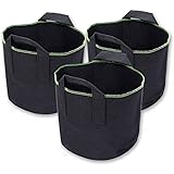 Cloudpower Pflanzsäcke Aus Vlies - 4er Set Für Garten & Balkon (60x30x20 Cm)