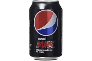 Pepsi Max Soft Drink Can 330ml Ref A01100 [Pack 24]