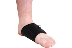 Boxia Medically Approved Drop Foot SHOELESS ATTACHMENT ONLY- Enables the Drop Foot Ankle/Foot Support to be worn without footwear! (Black, MED/RIGHT (Instep Circ:21-25cm))