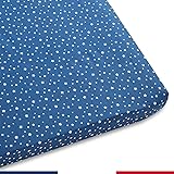 Atelier de Morphée - Children's Fitted Sheet Starry Night - DHB16J - 80 x 160 cm