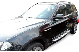 ‎J&J AUTOMOTIVE J&J AUTOMOTIVE | Windabweiser Passend Für X3 E83 2003-2010, Heko Regenabweiser, Getönt, Set 2-Teilig, Vorne, Aerodynamisch