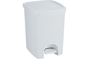 STEFANPLAST PATTUMIERA LITRI 20 CON PEDALE EFFETTO RATTA MISURA 31X27 H39