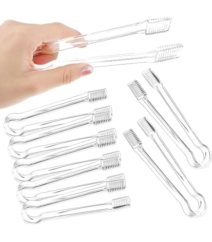 Lot De 3 Pinces En Inox Pour Candybar - 2 Pinces à Sucre + 1 Pelle à Glace - Pour Fête, Mariage, Buffet - 6
