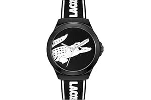 Lacoste Reloj Analógico de Cuarzo para hombre con Correa en silicona Negro - 2011185